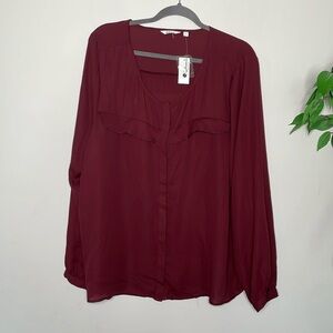Reitmans Long Sleeve Blouse
